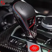 Carbon For BMW M2 M3 M4 X3M X4M X5M X6M M8 Real Dry Gear Shift Knob Cover Panel Decorative Car Interior Retrofitting Accessories