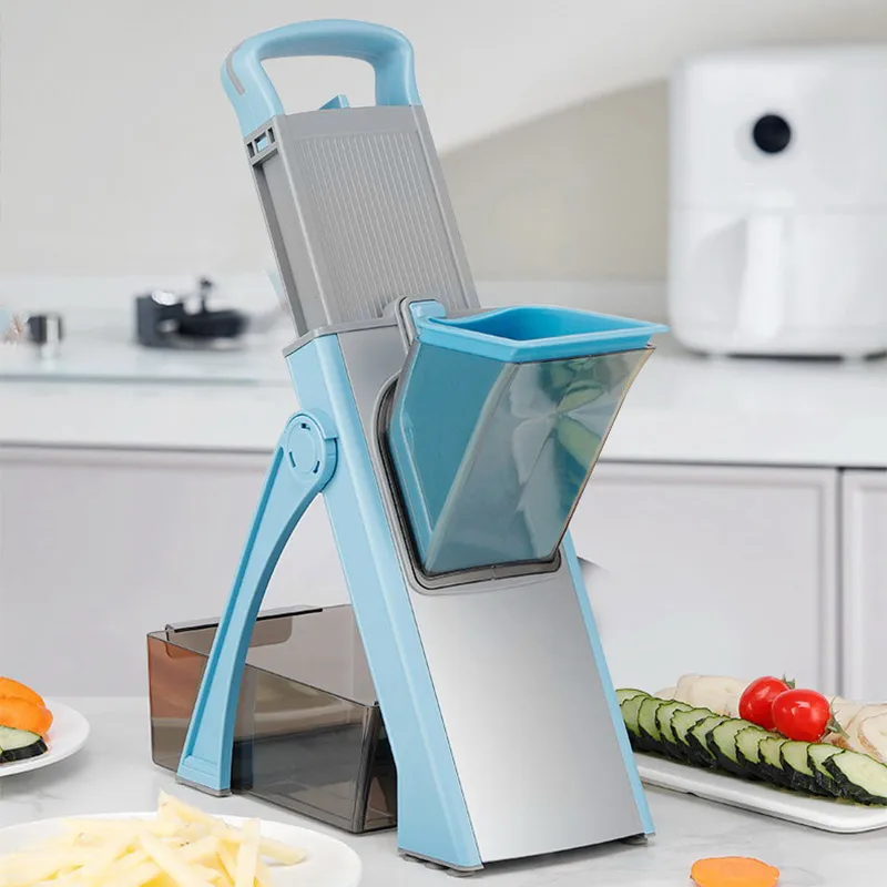 Vegetable Cutters Potato French Fries Graters Kitchen Tool Microtome New Multi-functional Vegetable Chopper Potato Slicer