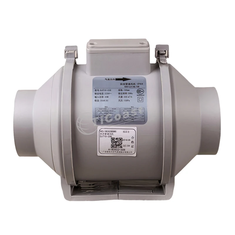 4 inch Inline-rohrventilator Luft Ventilator Rohr Kanal Fan Belüftung System Bad Wc Küche Ruhigen Abluftventilator