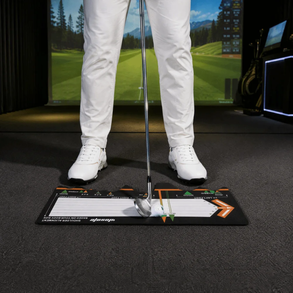 tapete-de-treinamento-de-golfe-em-superficie-de-lama-diatomacea-corpo-principal-preto-e-branco-30-×-67-cm-tapete-de-swing-de-golfe-com-marcacoes-de-posicao-impressas