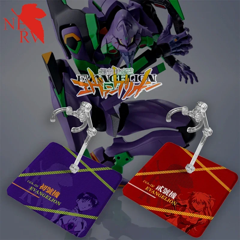 EVANGELION Eva-01 Action Figure Stand Anime Model Display Bracket Action Base Cartoon Figure Collection Storage Show Stand Gifts