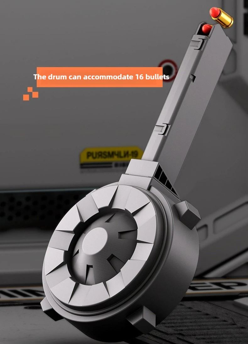 Pistolet zabawkowy USP z ciągłym strzelaniem i pistoletem wywiercającym Drump Airsoft Blowback Miękka kula Pistolet zabawkowy Pusta wisząca broń Prezent dla chłopców