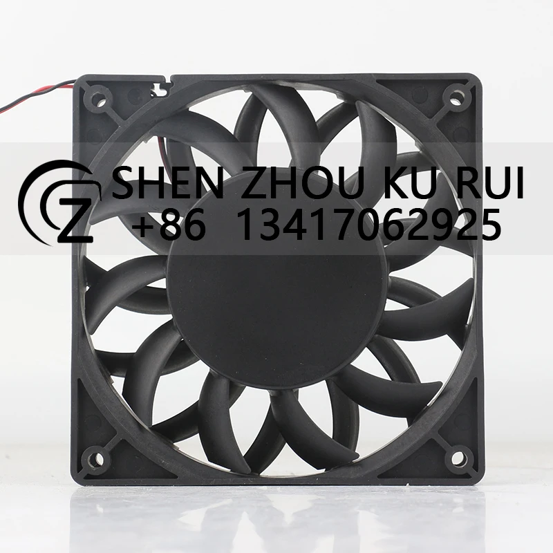 ADDA 12V / 1.80A / 12025 inverter Two-wire Large air volume violent AS12012UB25A100 cooling fan 3