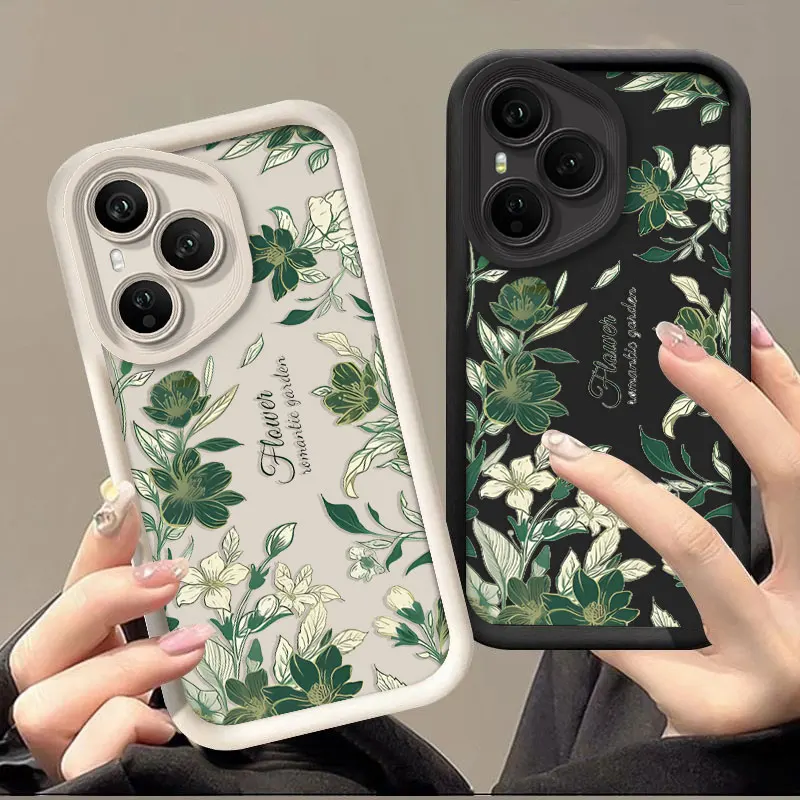 Silicone TPU Case For Honor 400 Pro 400 Lite Smart 5G Protective Cover Shockrpoof Hollaween Print Pattern Funda