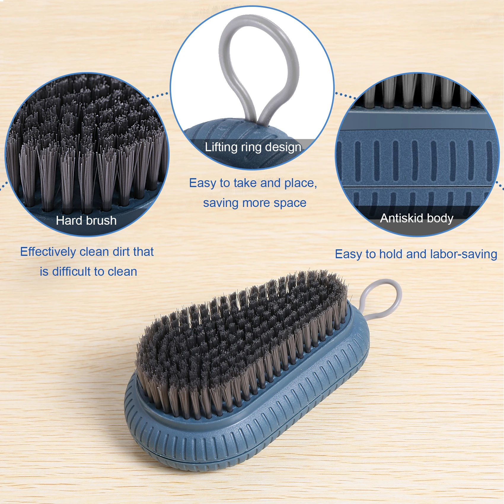 

Щетка для чистки A11I, качественная, прочная, мягкая щетка для стирки одежды и обуви, с нескользящим дизайном, для домашней уборки