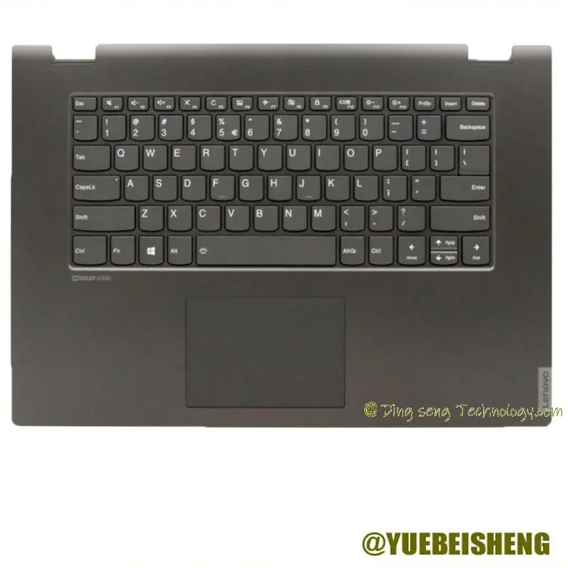 

New/Org For Lenovo IdeaPad Flex-15 Flex-15IWL C340-15 C340-15IWL 15API 15IML Palmrest US keyboard upper cover Touchpad