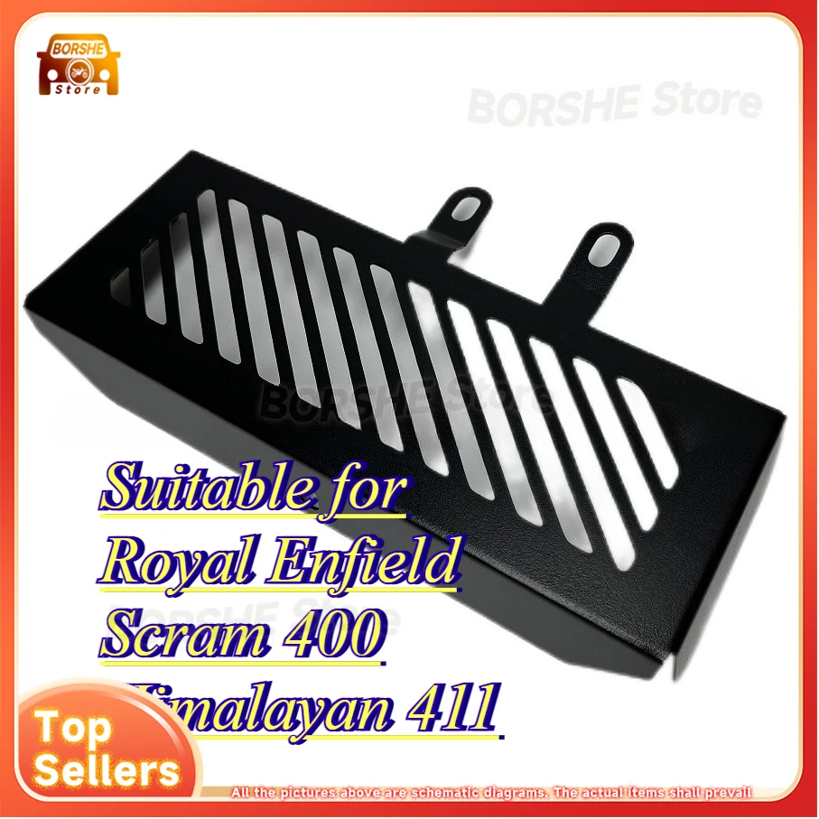

Suitable for Royal Enfield Scram 400 Himalayan 411 Radiator Guard Cooler Mesh Cover