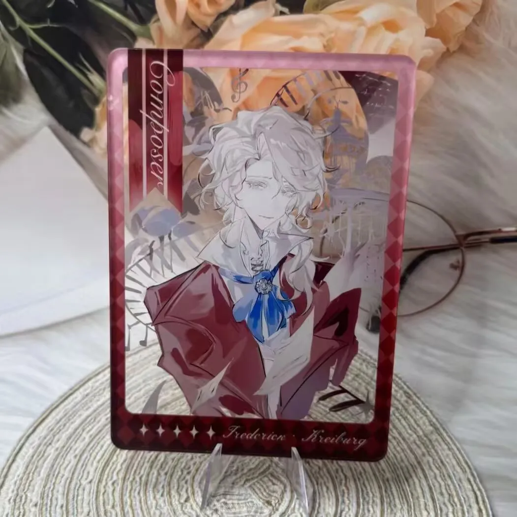 

Акриловый стоячий знак «Идентификат В» и новые декоративные предметы в стиле «Композитор, Рыцарь» вокруг себяПрозрачная карта.