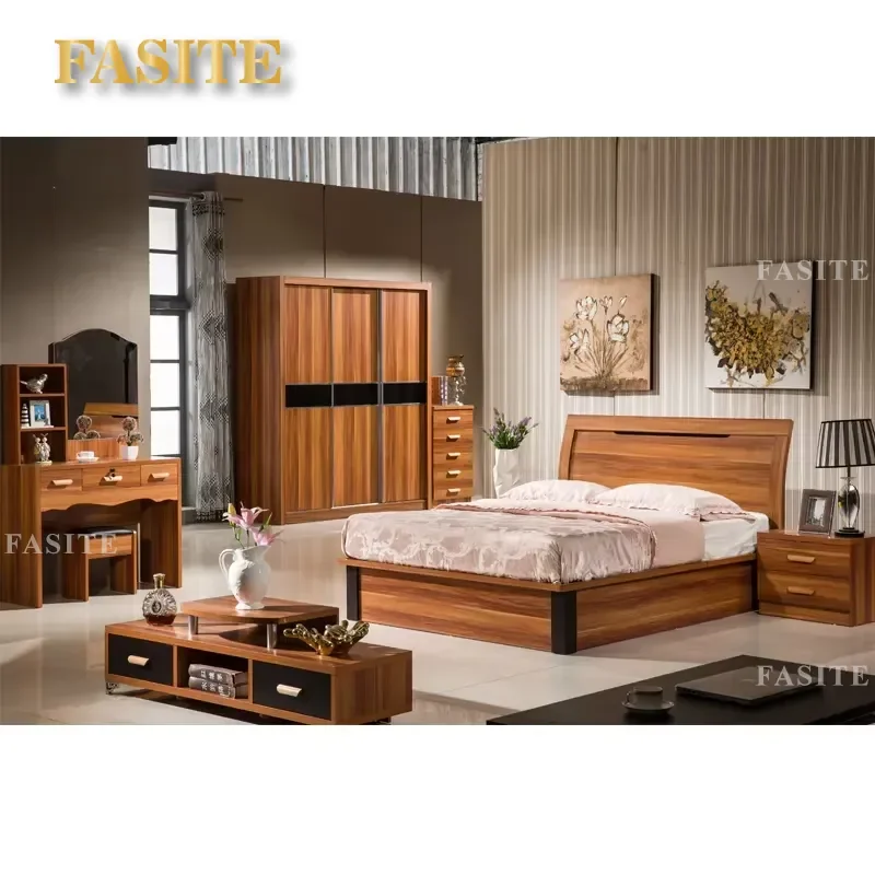 For Bedroom Modern Closet Mirror Table Furniture Set Space Saving Storage Vanity Desk with Mirror Compact Design for Small