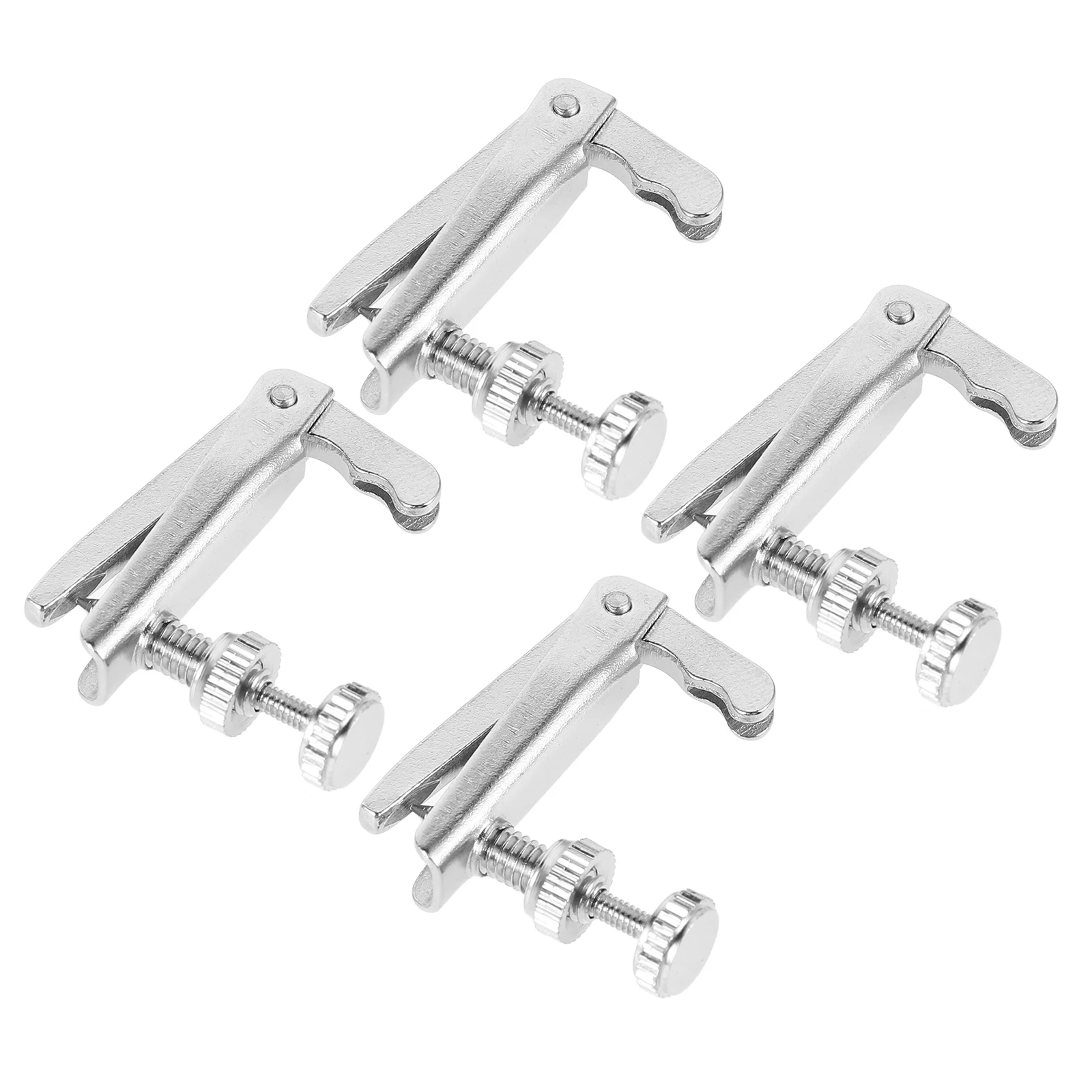 

4pcs Violin Fine Tuners Metal String Adjusters Reliable Replacement Shaft Gut Style Supplies Knob Accessories Smooth Corners