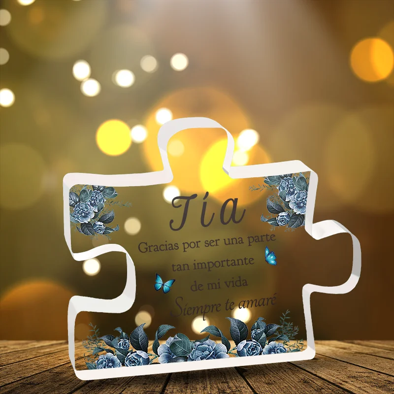 لوحة ألغاز محسّنة من الأكريليك ، هدايا حساسة ، هدايا مثالية ، عيد الميلاد ، الذكرى السنوية ، الزفاف ، عيد الميلاد ، الإسبانية ، 1 * * #4