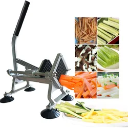 Stainless Steel Vegetable Fruit Cutter Potato Commercial French Fry Slicer