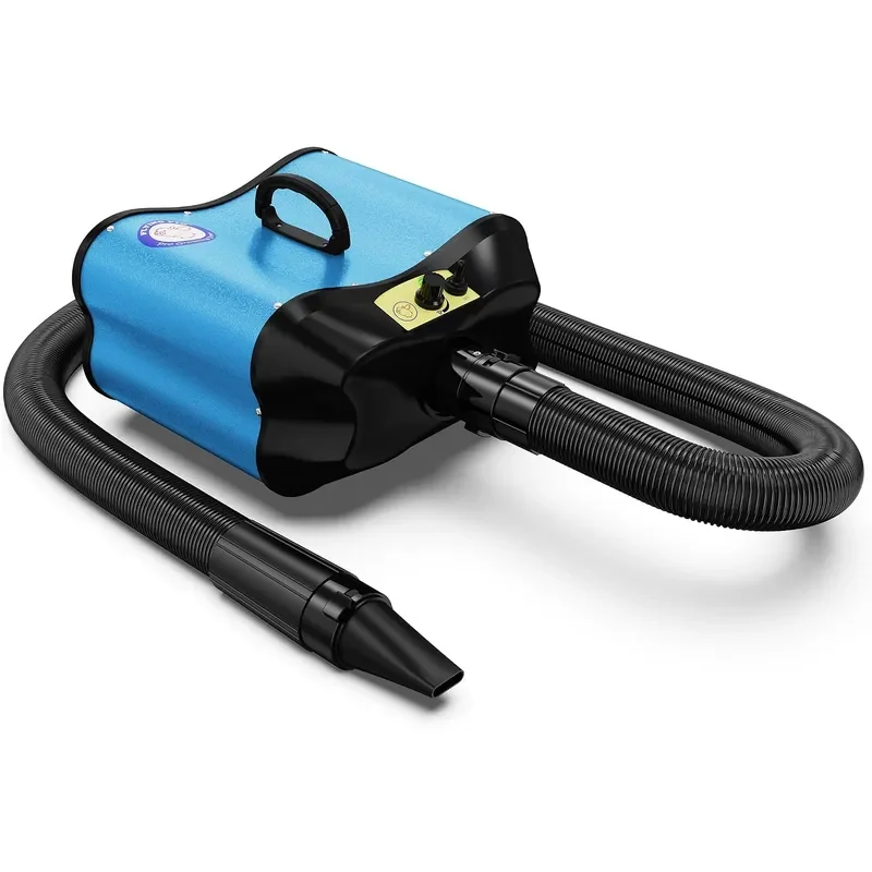 Double Motor High Performance Dog Pet Grooming Dryer Teal Blue