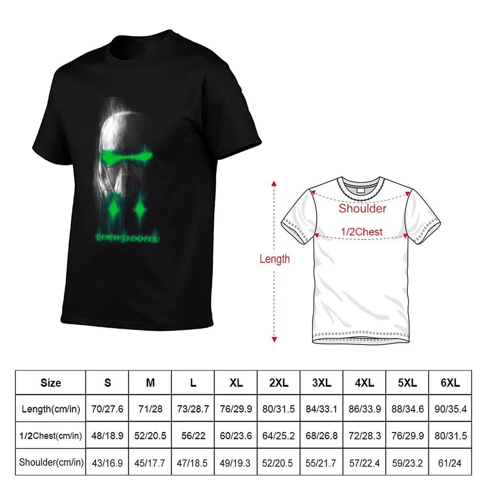 Death Trooper for Shirts T-Shirt printed t shirts for man t shirts with prints man t shirt cotton high quality T-Shirt