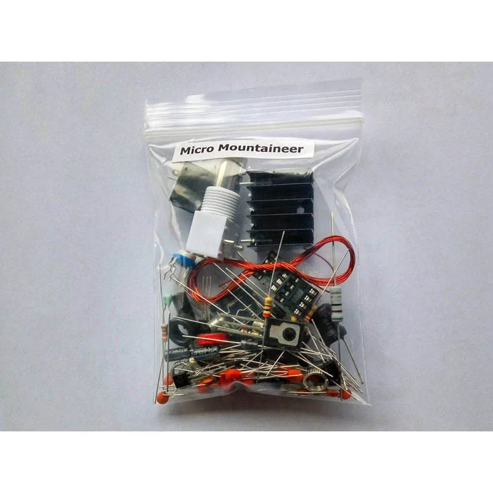 Imagem -02 - Shortwave Transceiver Micro Mountaineer Transmissor Receptor Kits Climber cw 7.023mhz