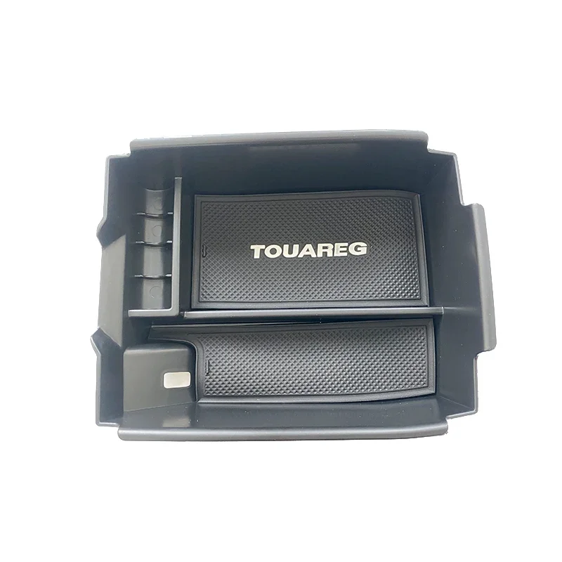 for VW touareg Armrest Center Box storage 2019 2020 2021 2022 2023 Container Organizer Tray Central Glove