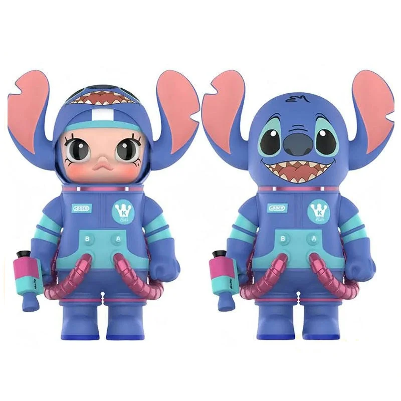 Genuino Mega Space Molly Stitch 400% Edizione Limitata Action Figure Molly 400% Lilo Stitch Raccogliere Giocattolo Per Adulti Bambini Regalo A Sorpresa