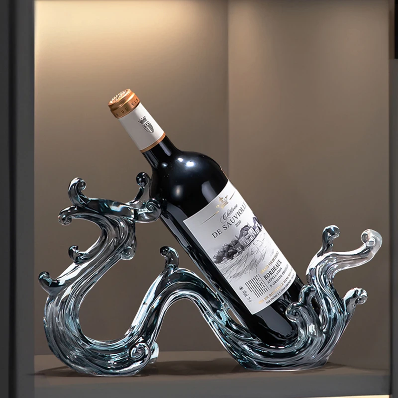 

Home Decor Statuette Rises With Wind,Wine Rack Decoration,Living Room Wine Cabinet,Tableside Cabinets,Figurine Decorations