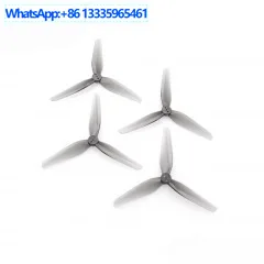 10Set HQProp T4X2X3 three-hole (two positive and two negative) 4-inch crossing propeller, small pitch 4-inch trefoil propeller
