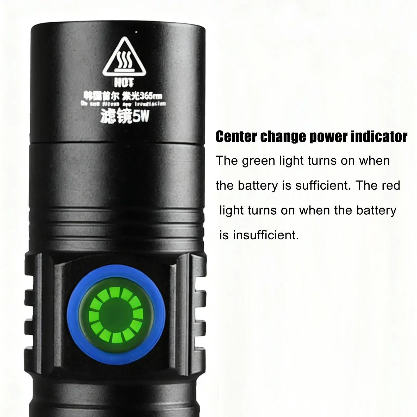 UV Light Flashlight Portable Multi-Purpose Pet Supplies Handheld UV Light For Urine Detection Cat Dog Blood Pee Germ Glow Bed