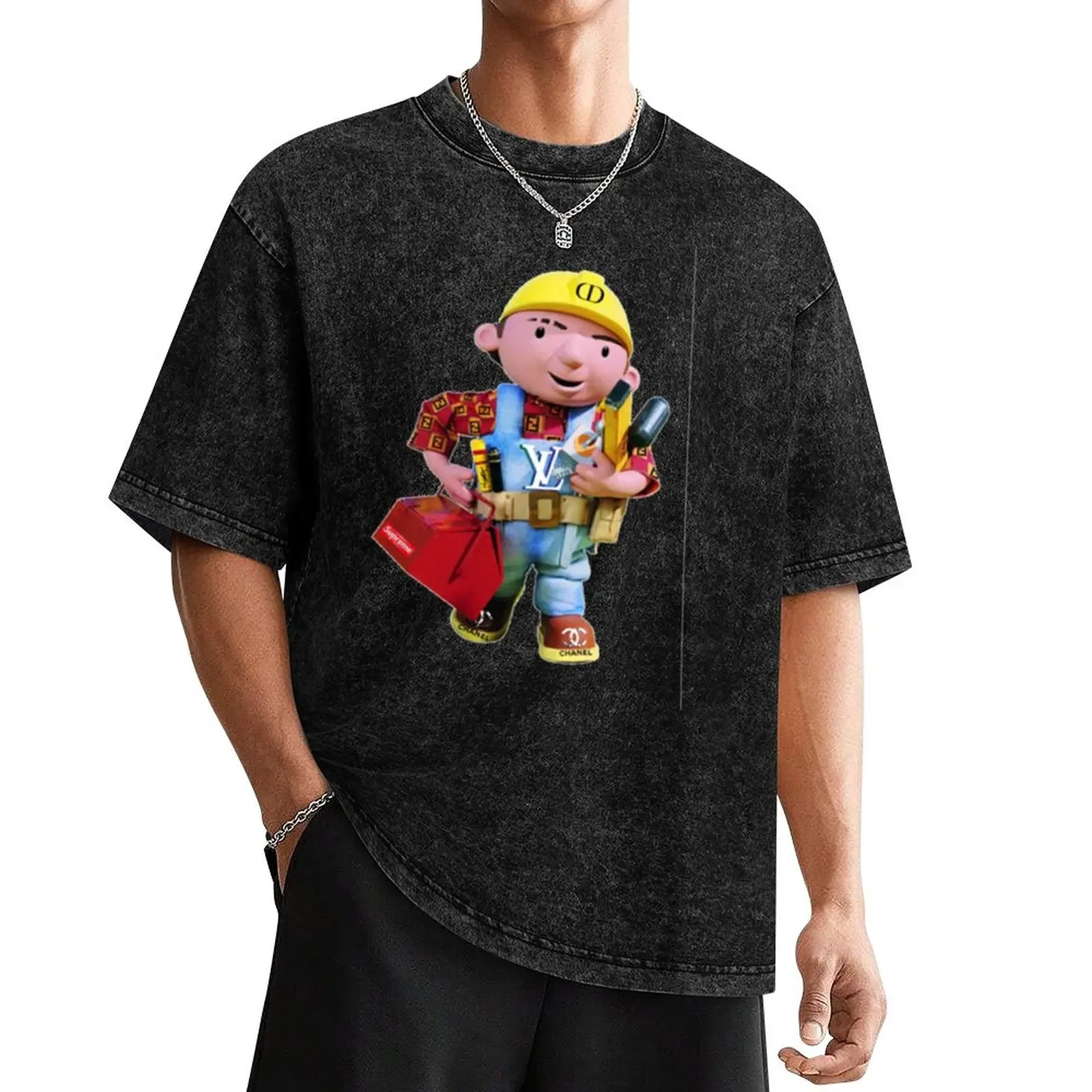 bob the HYPEBEAST builder T-Shirt essential t shirt anime figures graphics vintage clothes mens graphic t-shirts pack