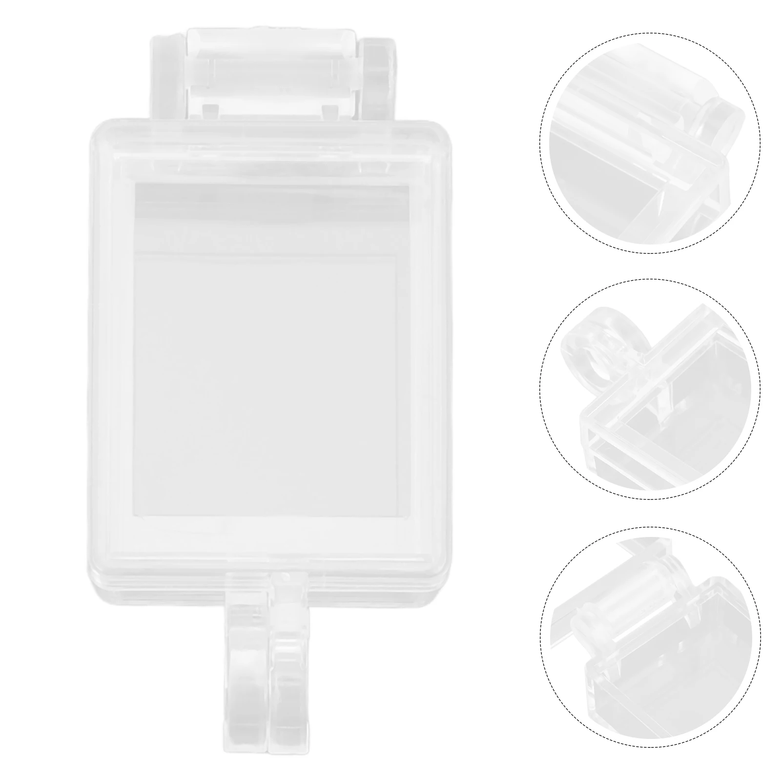 

Transparent Boat Type Switch Protective Adhesive Rocker Toggle Button Guard Easy Install Safety Cover For Home Office Use Clear