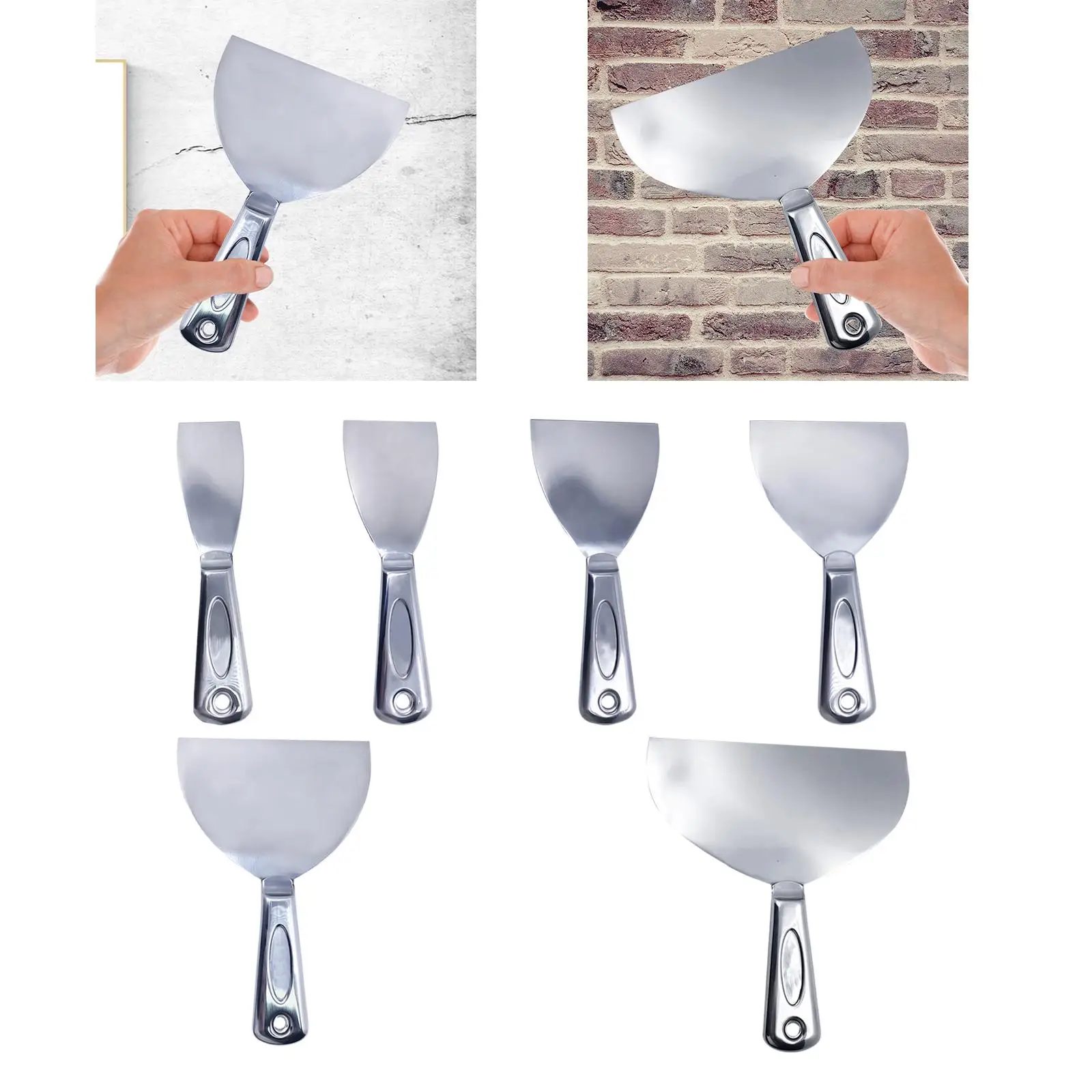 

Putty Knife Hands Tool for Plaster Construction Removing Wallpaper Spatula 1Pcs