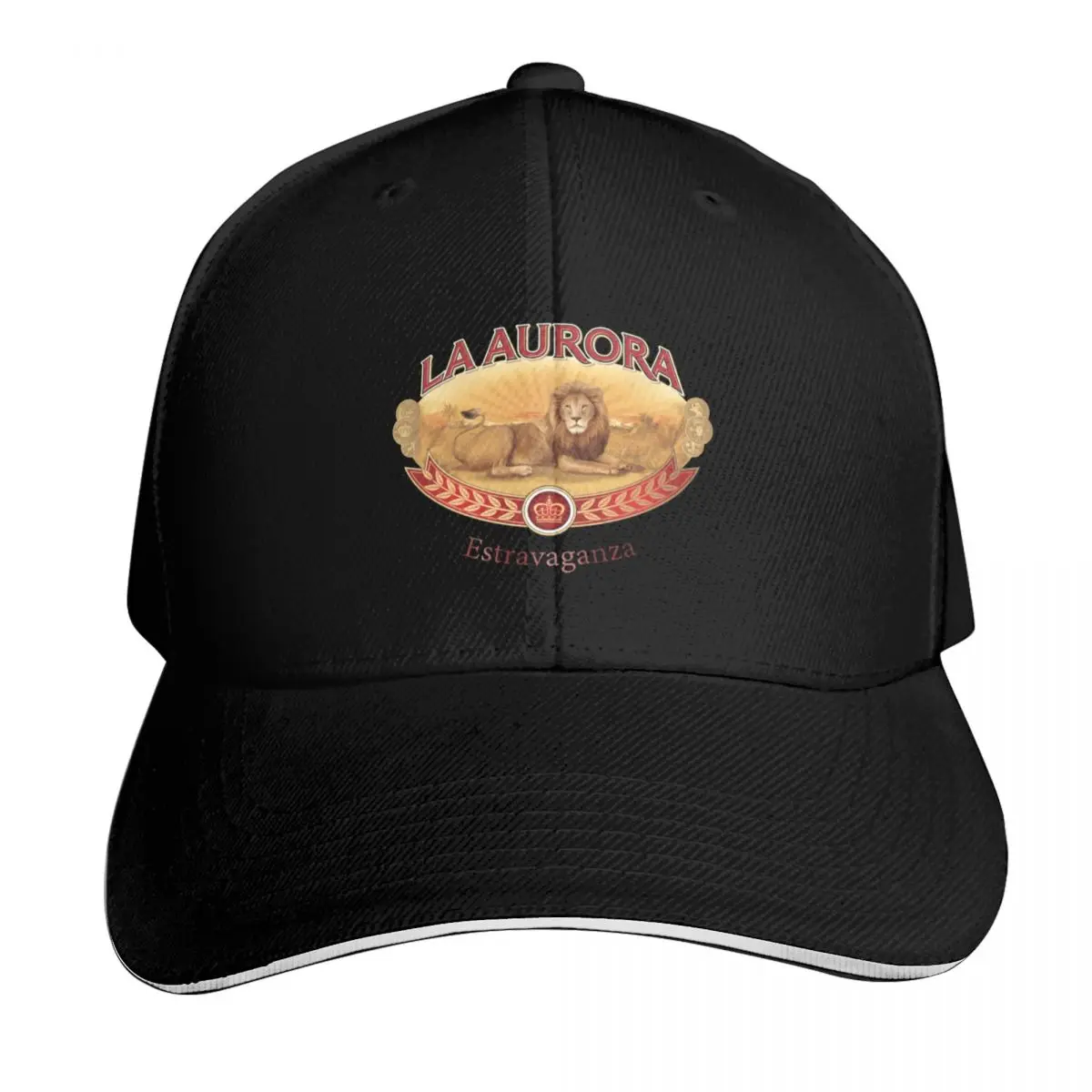 AURORA CIGAR Baseball Cap Summer Beach Travel Streetwear Hip Hop Trendy Vintage Retro Embroidered