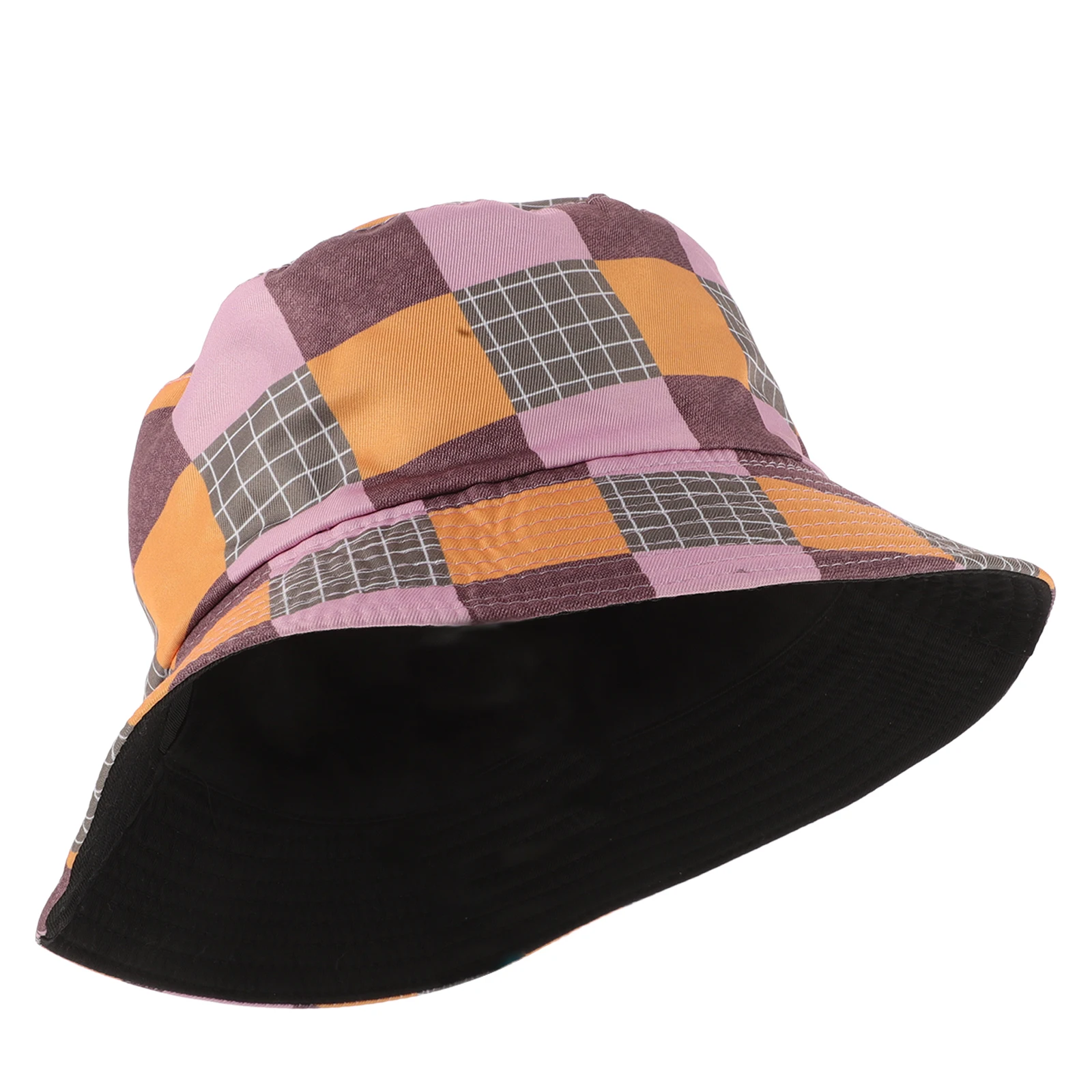 

Fashionable Fisherman Bucket Uv Protection Sun Hat For Women Lightweight Breathable Summer Beach Party Outdoor Travel