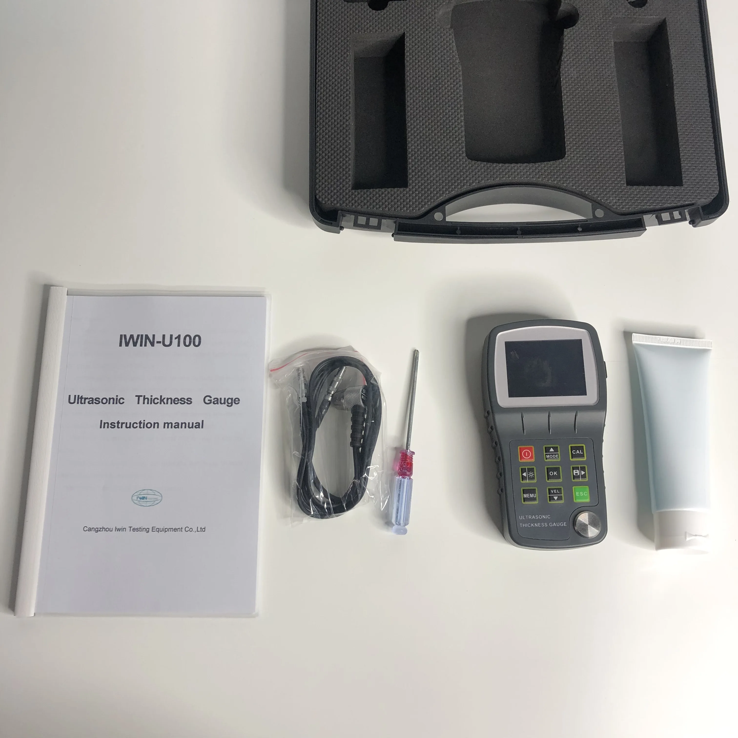 Smart Sensor Ultrasone Diktemeter Digitale Ultrasone Metaal Tester Materiaal Diktemeter