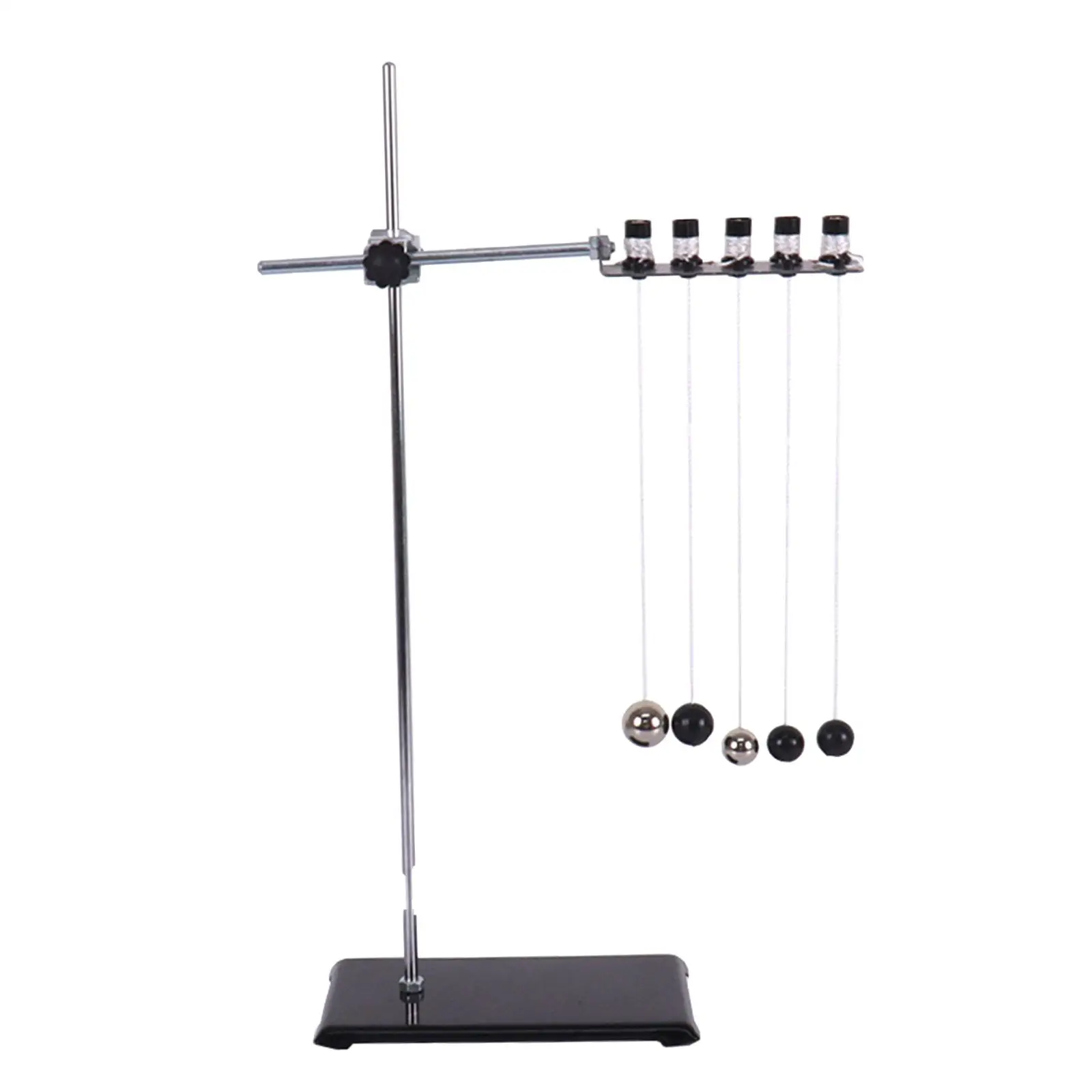 Natuurkunde Swing Experiment Tool Fysieke leermiddelen Stabiele enkele slingerbal en standaard Ijzeren standaard slingerset voor school