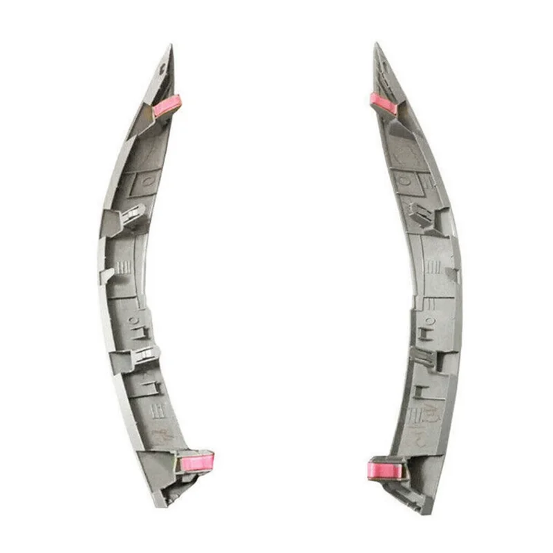 

1Set Center Air Vents Chrome Trim Strip for Toyota Corolla Altis 2007-2013 Dashboard Lower+Upper Trim Cover Silver Grey jasmine
