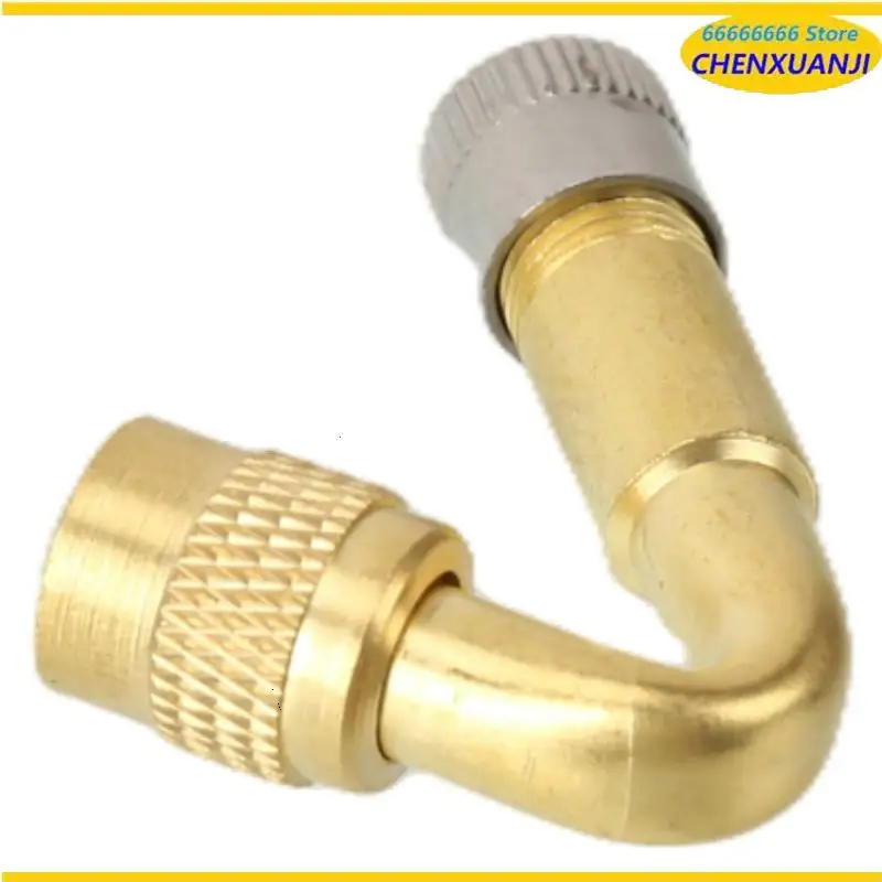 NEW Universals Valves Extension Adapters 45 Degree Angles Regulable Tyre Valves D5QD