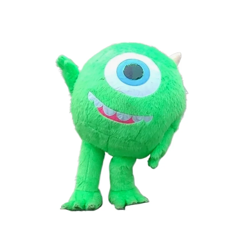 

200cm Cosplay Inflatable Monsters University Mike Wazowski Sullivan Mascot Cosplay Costume Party Advertising Party Prop