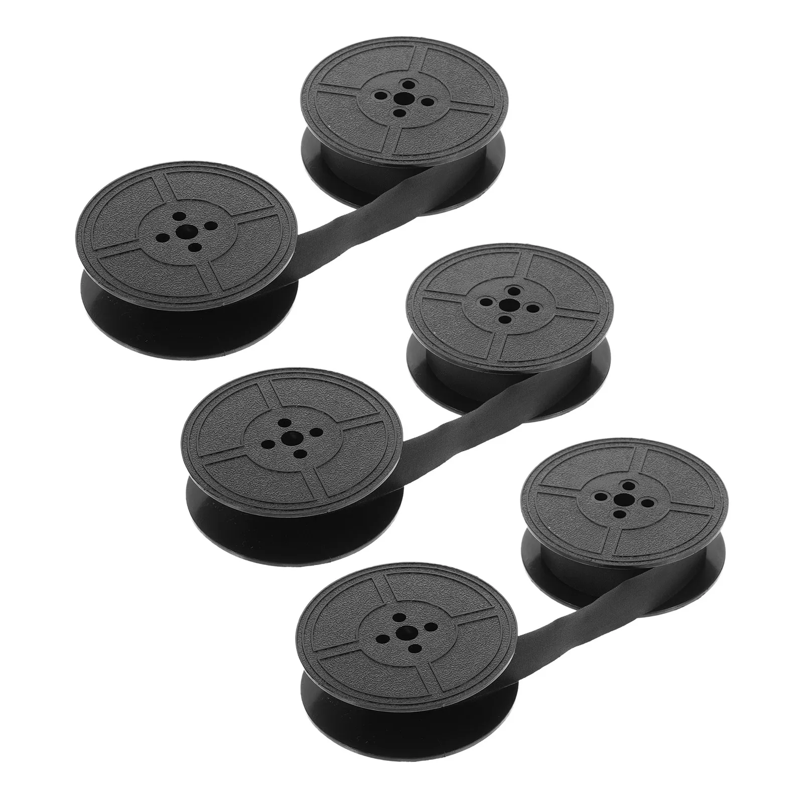 

3Pcs Typewriter Ribbon Vintage Wide Twin Spool Replacement Nylon Ink Ribbon for Old Typewriters Professional Print Quality