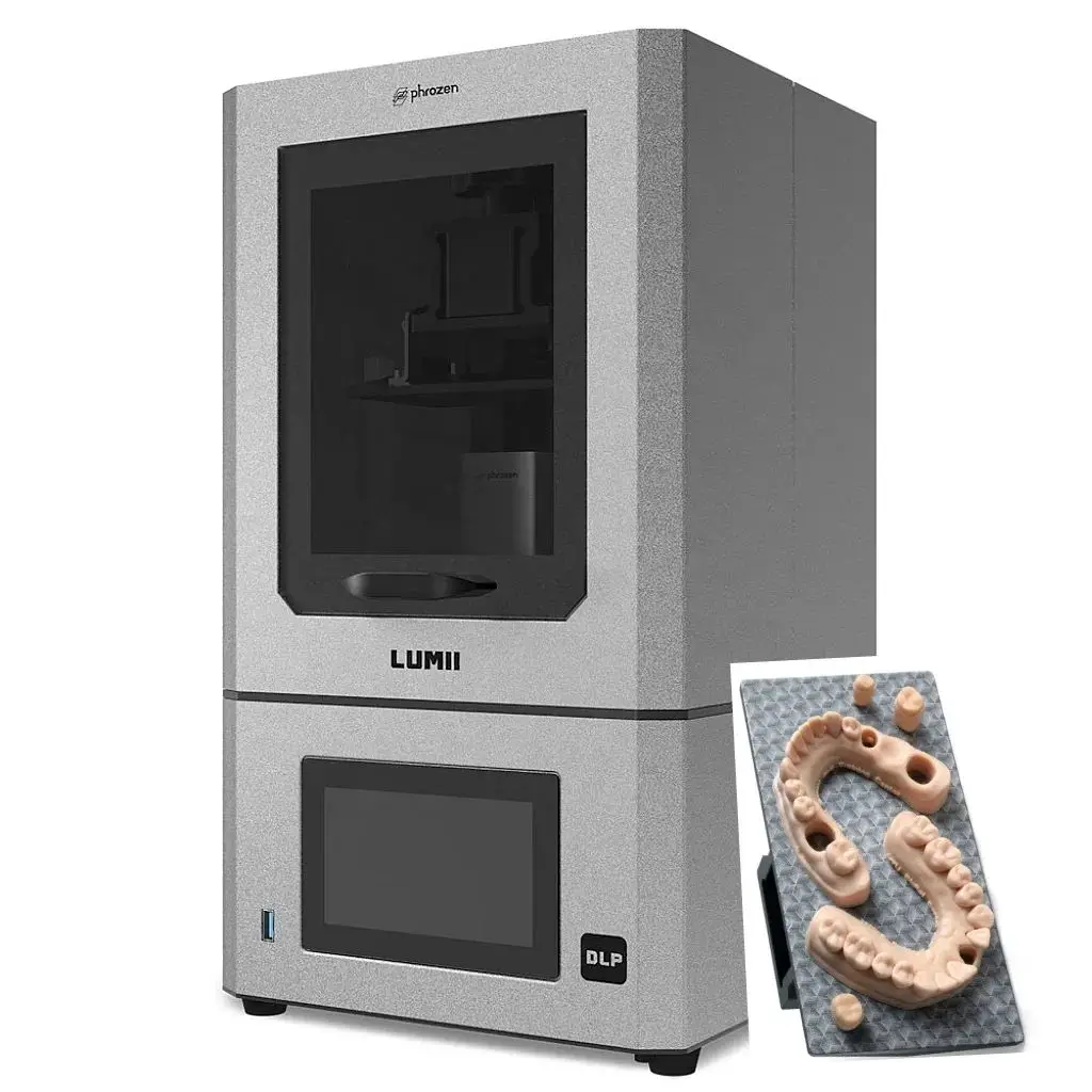 Lumii DLP 3D Printer Ball Screw Linear Rail Structure Resin Printing Precision Prototype Model Making