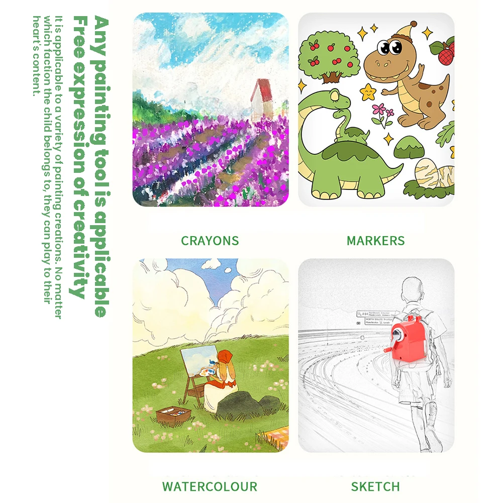 Wall-Sticking Large Painting Paper Not Repeated Pattern Coloring Books Gift For Birthday Christmas