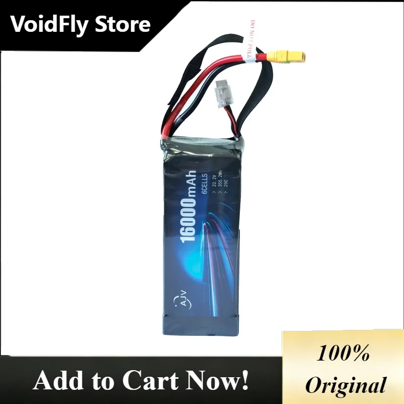 CarrySimpleAJV 16000mah 22000mah Lithium Battery 22.2V 6S 25C Suitable For Agricultural Large Load Multi-rotor Aircraft Energy B