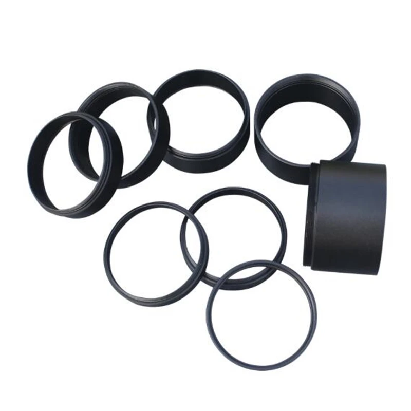 5PCS Agnicy M48X0.75mm Extension Tube 3mm 5mm 7mm 10mm 15mm 20mm 30mm Telephoto Adapter Ring Telescope Photography Accessories