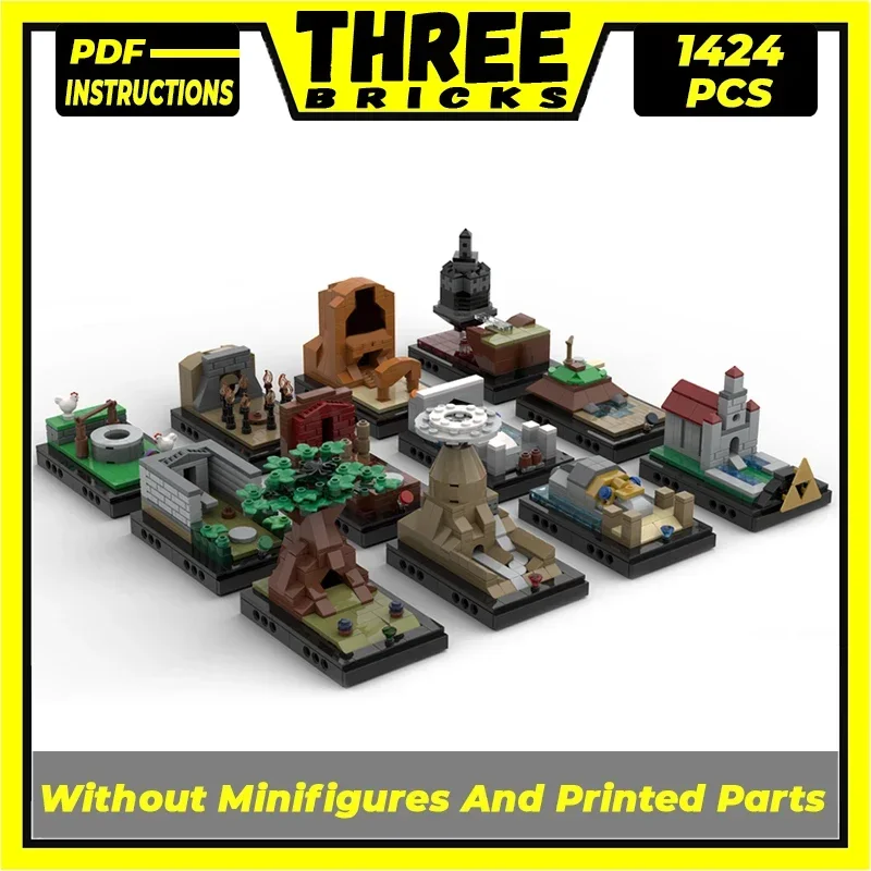 Populaire Game Model Moc Bouwstenen Strange Dark Dungeon Technologie Modulaire Blokken Geschenken Kerst Speelgoed DIY Sets Montage