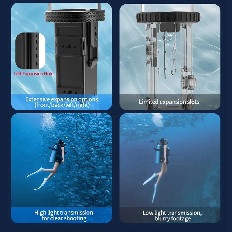 

For DJI Osmo Pocket 3 Gimbal Camera Waterproof ShellJAS