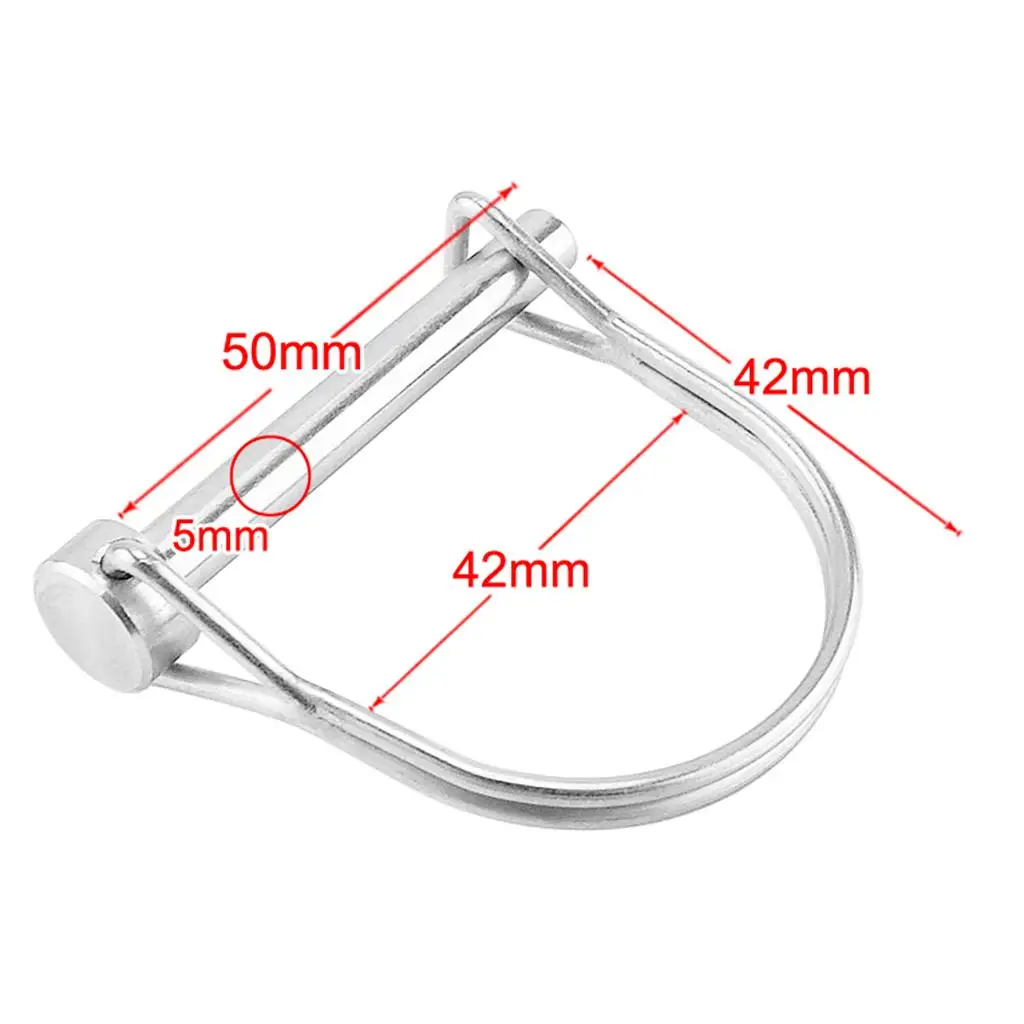 

New 5x50mm 316 Stainless Steel Spring Pin for Vehicle Yacht Hardware