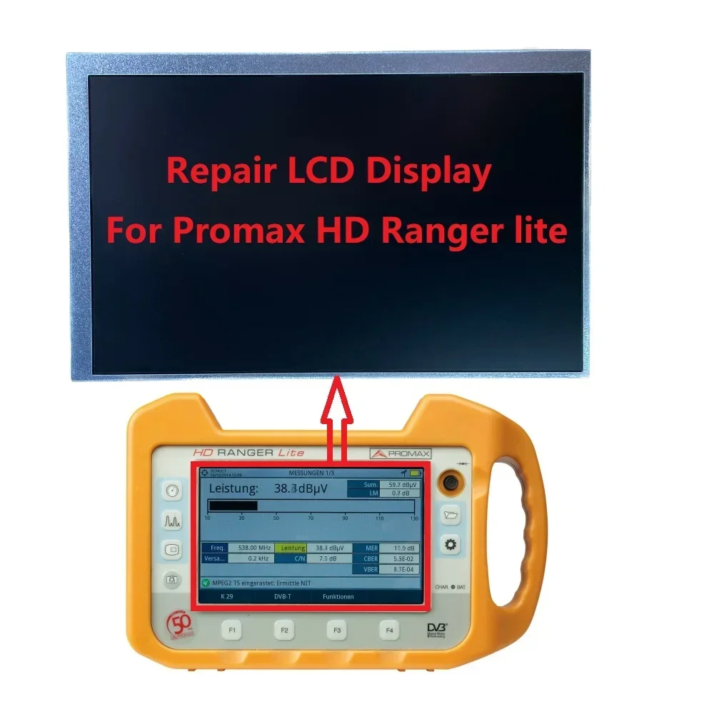 

7" inch LCD Matrix For Promax HD Ranger lite Display Screen Repair