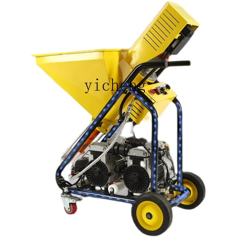 Zws Spraying Machine Fire Retardant Paint Stone Painting Machine Putty Powder Mortar High Power Automatic