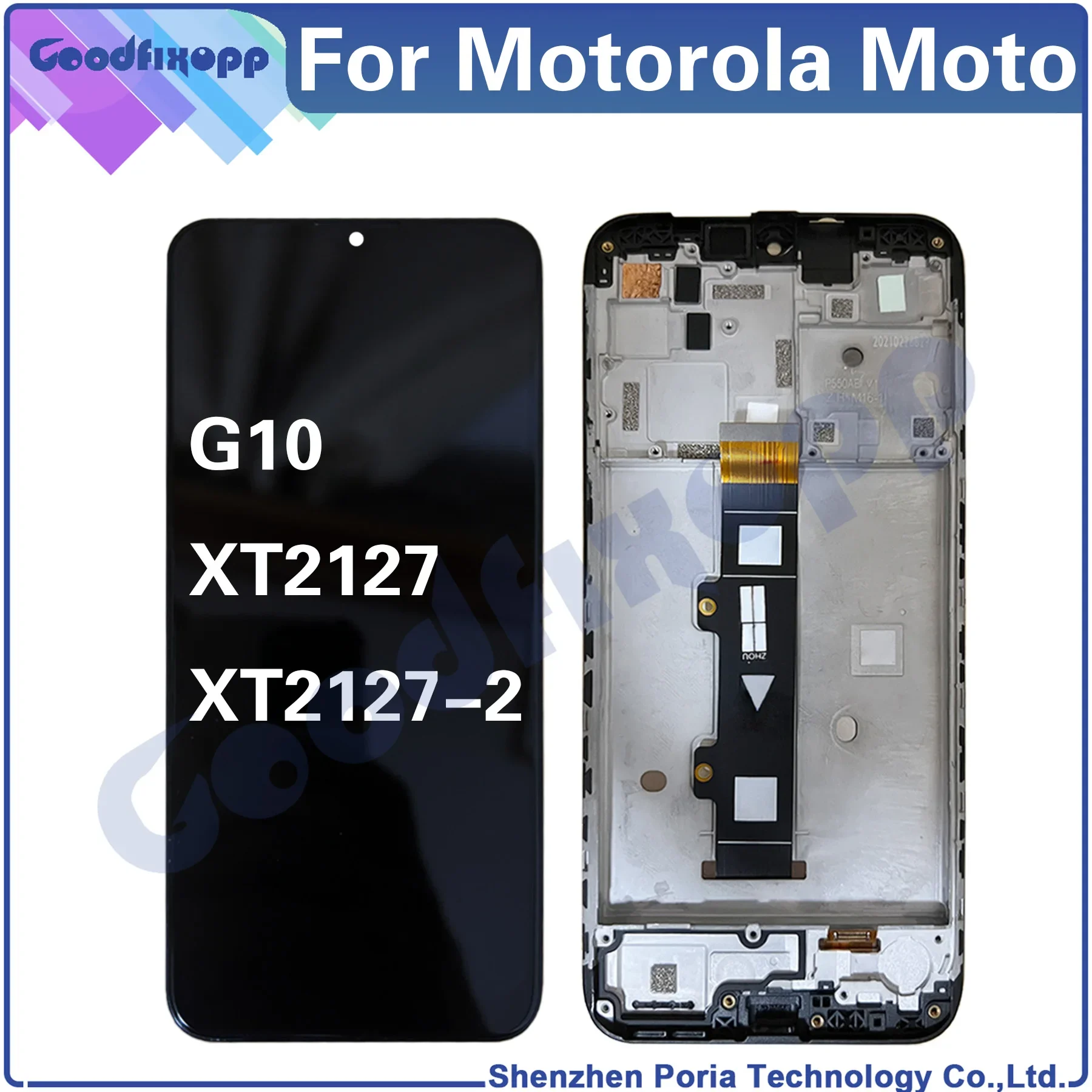 

For Motorola Moto G10 XT2127-2 XT2127 LCD Display Touch Screen Digitizer Assembly Repair Parts Replacement