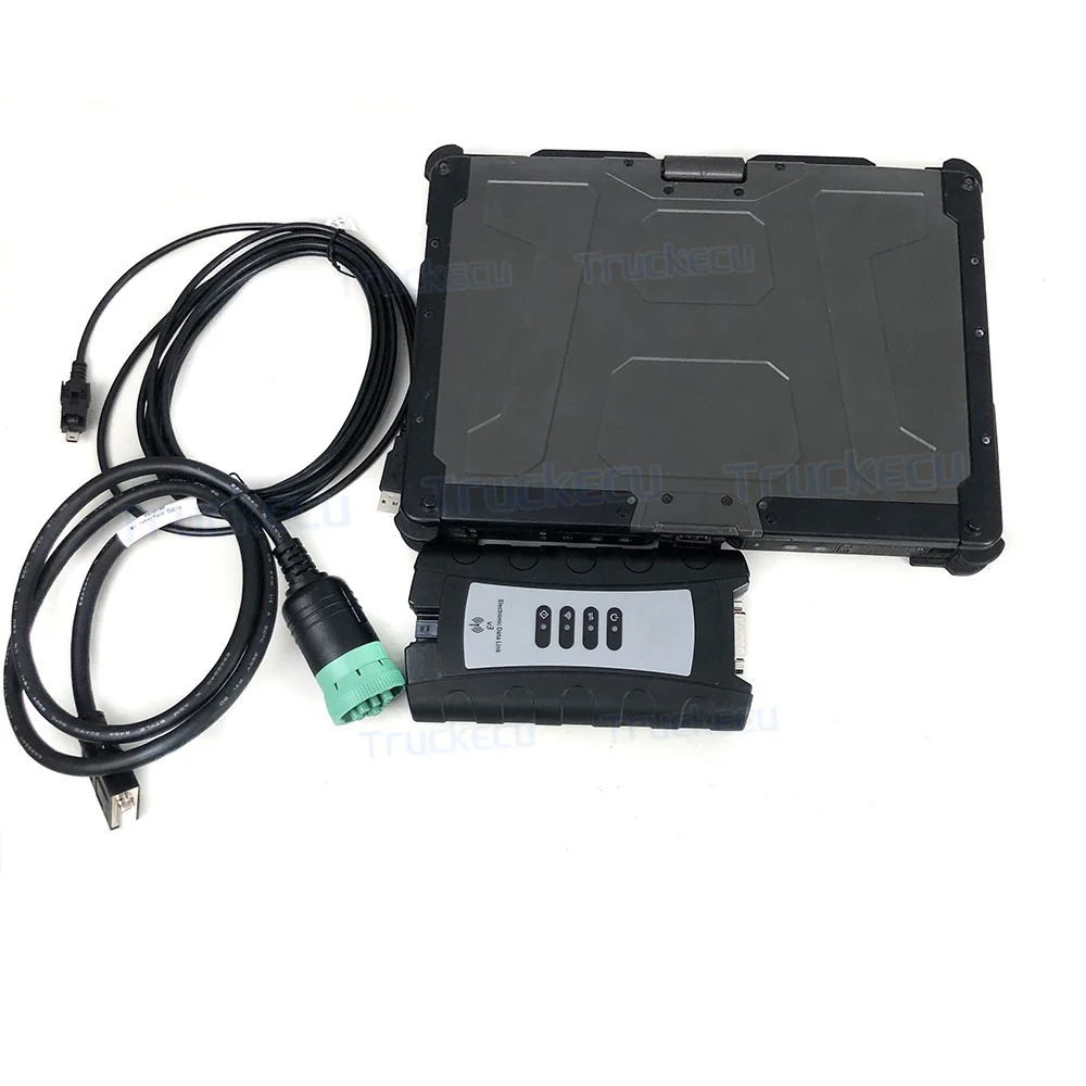 Getac V110 Laptop AG CF Agriculture Construction Electronic DataLink JD EDL V3 Service EDL V3 Wifi Diagnostic Tool Cable Advisor