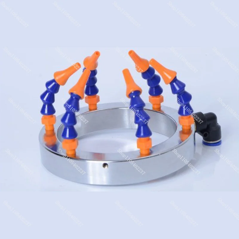 

100MM Water Spray Cooling Ring 6 Nozzle for CNC Engraving Machine Universal Tool