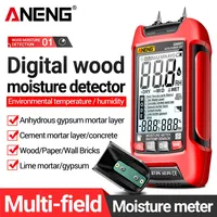 ANENG GN601 0~99.9% Timber Hygrometer 20.5% RH Display Wood Moisture Meter Multiscene Measure Temperature Humidity Probe Testers