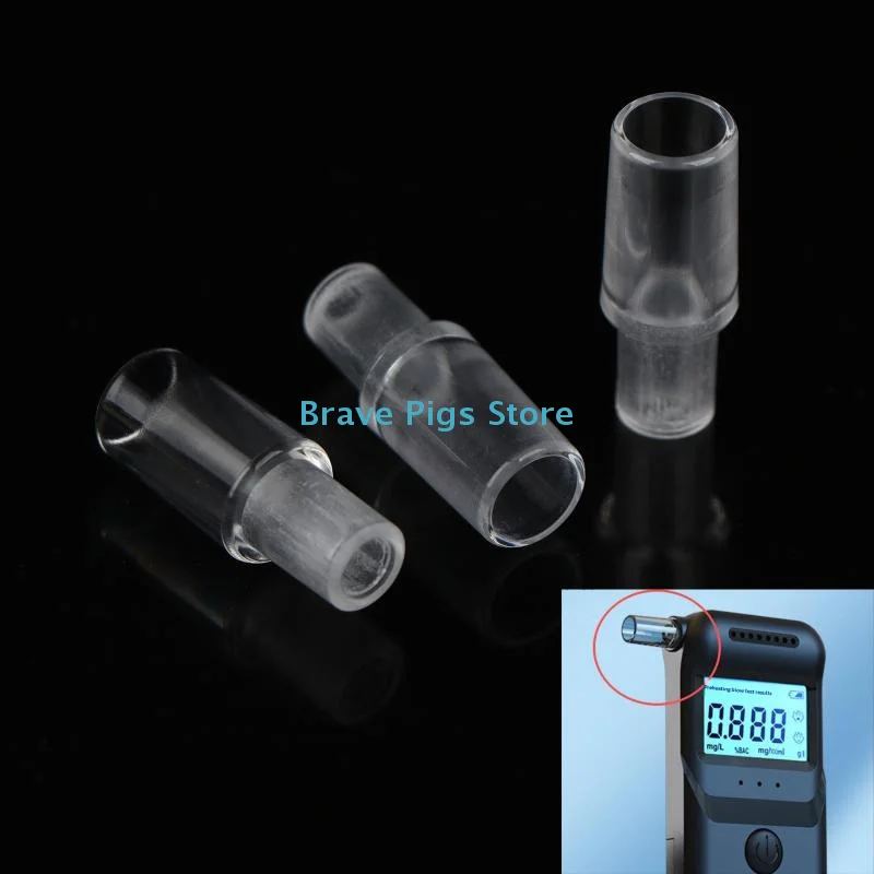 5/10Pcs Transparent Digital Alcohol Tester Nozzles Used With For Event Applications For LCD Display Drunk Tester Designed