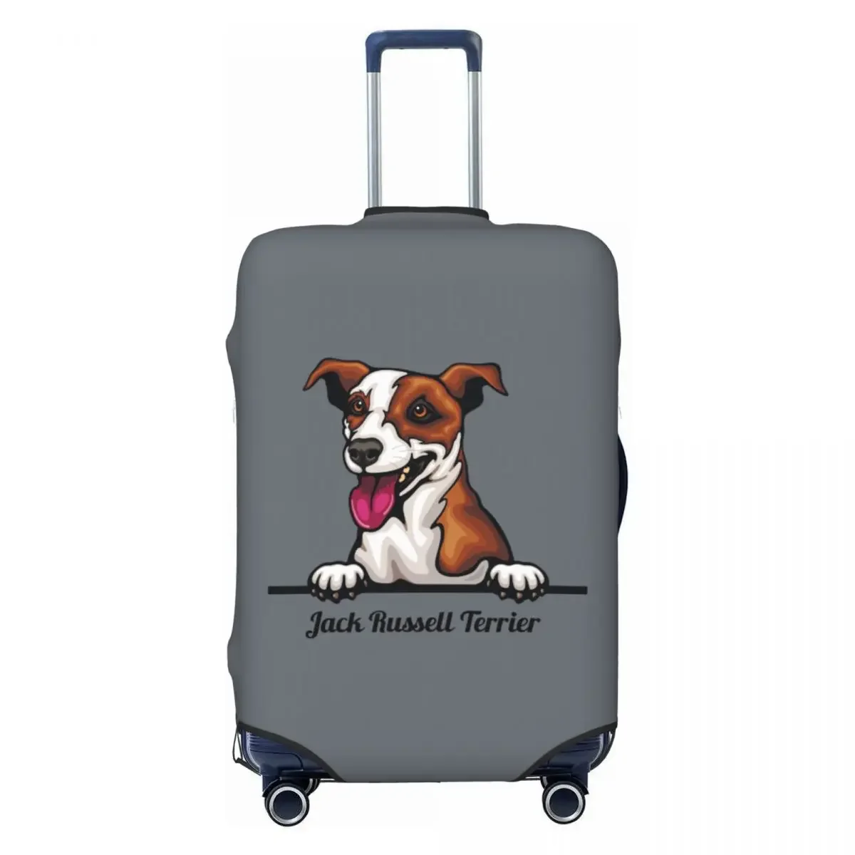 Housse protectora personalizada para chien chasse Jack Russell Terrier, funda protectora para maleta mignonne, disfraz para